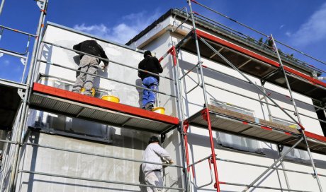 Rénovation des peintures extérieurs d'un restaurant à Nantes